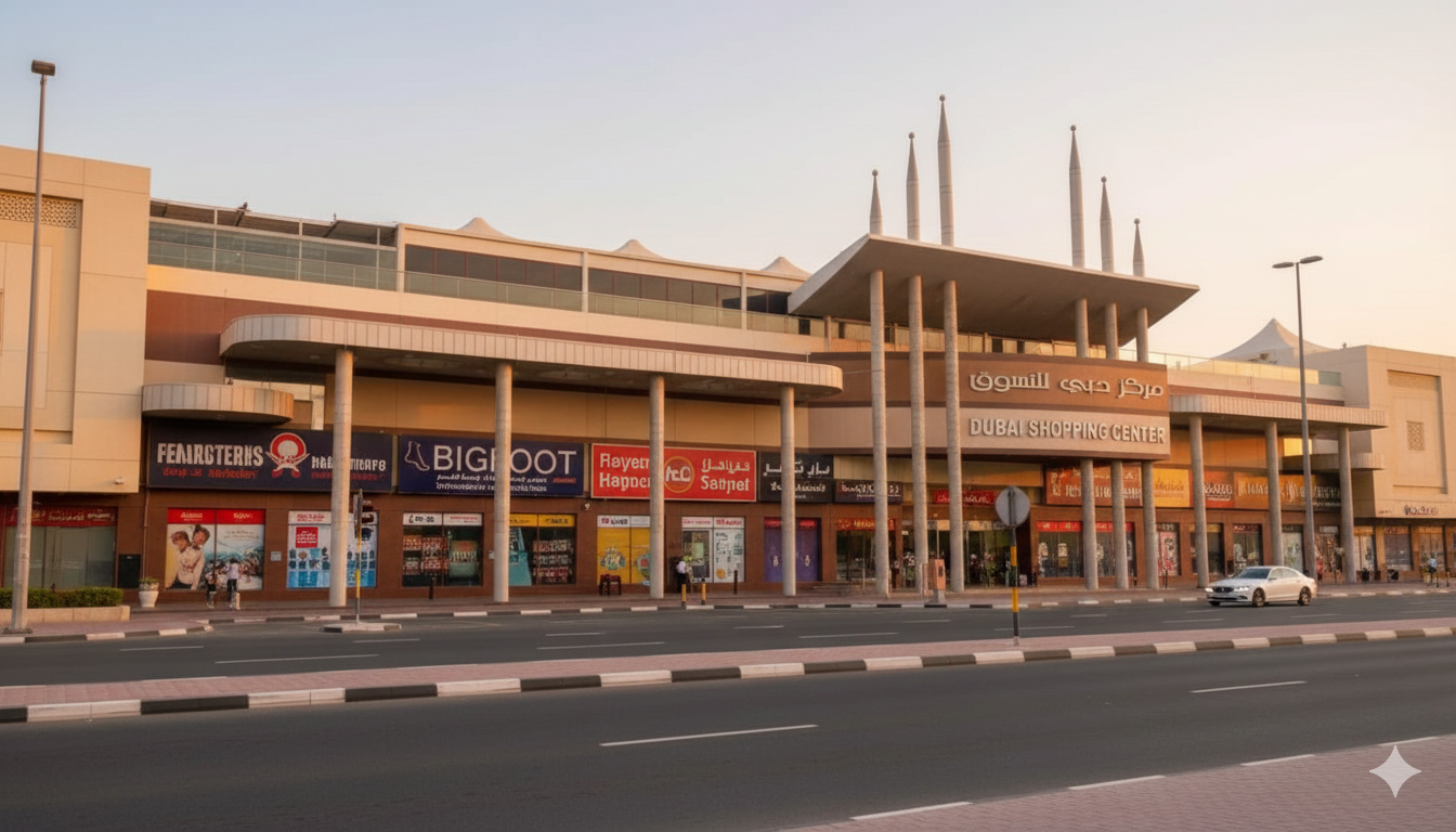 Dubai Shopping Center storefront